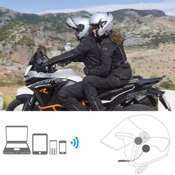 MH01 Motocikel Brezžične Bluetooth Slušalke Čelada Slušalke Dual Stereo Zvočnik prostoročno Funkcijo,resnično Prosto Roko