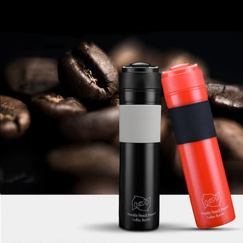 MICCK Prenosni francoski Pritisnite Kavo, grelnik vode Pot Gospodinjski aparat za Kavo Espresso Dolce Gusto Zraku Pritisnite Pralni Filter Papir