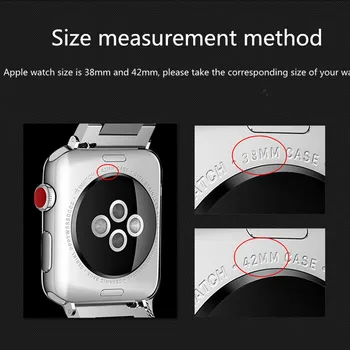 Milanese Zanke Pasu za Apple watch 42mm 38 mm Povezavo Zapestnica Trak nastavljiv sponke z nastavkom Za iwatch Series 3 / 2