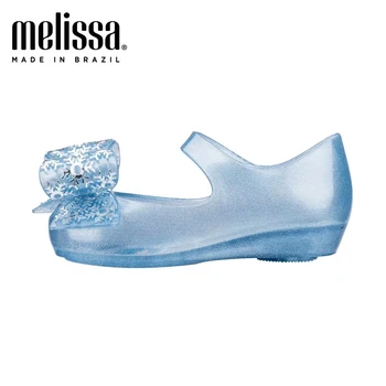 Mini Melissa Princesa Jelly Čevlji Ultragirl + Sneg Girl Sandali 2020 NOV Baby Čevlji Melissa Sandali Otroci Non-slip Sandali