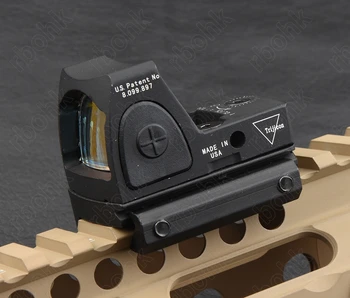 Mini Trijicon RMR Slog 1x Red Dot Sight Puška možnosti za picatinny železniškega mount znanja M9897