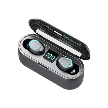 Mini TWS Bluetooth 5.0 Slušalke Brezžične Slušalke 9D Hifi Stereo Šport Nepremočljiva Brezžične Slušalke Slušalke Z Mikrofonom