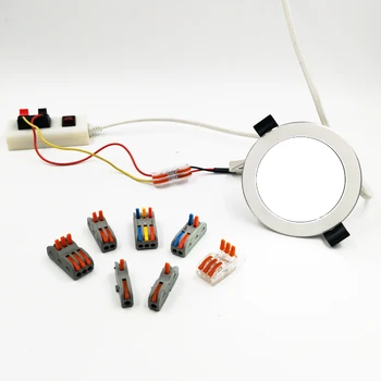 Mini žice in kabla priključek, različne specifikacije elektrikar hitro napeljave terminal, LED žice priključite priključke 0.08-4mm2