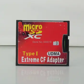 MJTEK Visoko Kakovostnih Micro SD TF, da CF Kartica Adapter za kartico MicroSD Micro SDHC za Compact Flash Type I Pomnilniških Kartic Pretvornik