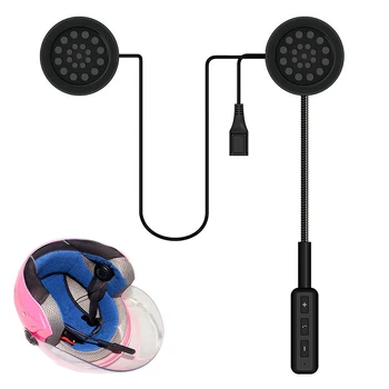 Motoristična Čelada Bluetooth Slušalke Slušalke Auto Motor za Prostoročno uporabo Brezžične Slušalke Zvočniki Glasbo, MP3, MP4 Pametni telefon