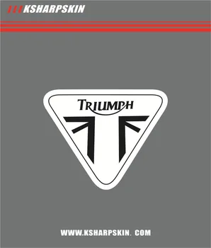 Motorno kolo Triumph logotip čelada, motorno kolo, kolo nalepke nepremočljiva M18