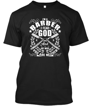 Moški majica s kratkimi rokavi Barber Majica - Frizerski Bog Tee Shirt tshirts Ženske t-shirt