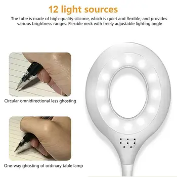 Možnost zatemnitve Touch Senzor LED namizne svetilke USB Polnilne Desk lahka za Branje Knjige študija lučka Otroci Darilo Za Spalnice študija razsvetljavo