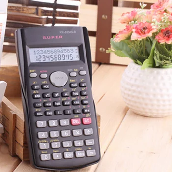 Multi-Funkcije Znanstveni Kalkulator Prenosni Študent Kalkulator 2 Vrstici Zaslona 82MS-B Elektronski Žepni Kalkulator Izračun