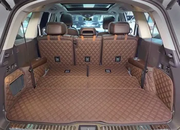 Najboljšo kakovost! Meri posebna prtljažniku avtomobila preproge za Mercedes Benz GLS X167 2020 6 7 sedežev nepremočljiva boot preproge tovora linijskih preproge