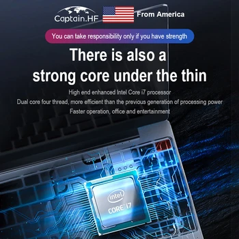 NAS Kapetan 2020 Novo Jedro Visoko Konfiguracija 16 G RAM 1T SSD Prenosni Računalnik 15.6 inch vse Kovine Lahke Poslovni Prenosnik