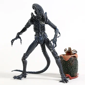 NECA Tujcev Modra Bojevnik Alien Ultimate Edition Skupno Premično Akcijska Figura, PVC Model Igrača