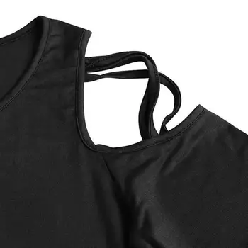 Nov Modni T-Shirt Za Ženske Povoj Off Ramenski Konj Črke Natisni Vrh Majica S Kratkimi Rokavi Ženske Ženski Tshirt Odrezana Ulične