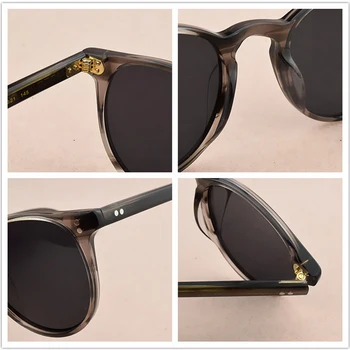 Nova moda Polarizirana sončna Očala moških OV5183 Retro Luksuzne blagovne Znamke Oblikovalec Vzoren Voznik Vintage sončna Očala sončna očala za Ženske