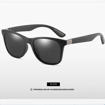 NOVA ZASNOVA Ultralahkih TR90 Polarizirana sončna Očala Moški Ženske Vožnje Kvadratnih Slog, sončna Očala Moški Buljiti UV400 Gafas De Sol BM20