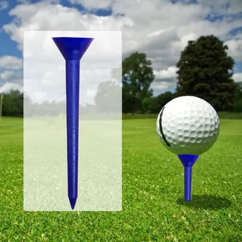 Nove Trajne Veliko Skodelico Plastični Golf Tees 100 Kos/Set Zmanjševanje Trenja Nezlomljiv Tee za Moške, Ženske Golfist