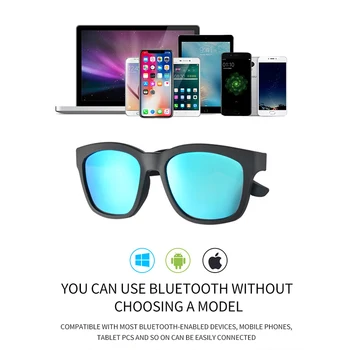 Novi izdelki v letu 2020 je mogoče doseči s recept leče smart klic bluetooth očala, napol odprte športne glasbe sončna očala