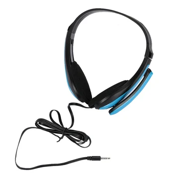 Novo 3,5 mm Stereo Gaming Slušalke Glavo Slušalke Bas Z Mikrofoni šumov ,Za Računalnik Telefon Dvojno/Enojni Plug