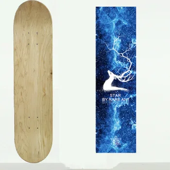 Novo 7 Plasti Prazno Javor skateboard Dvojno Konkavno Skate Krova Board Rolka Krova Lesa Javor Longboard Skupaj Z Griptape