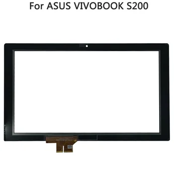 Novo S200 Touch Senzor Plošča Za Asus Vivobook S200E X202E Q200E, Zaslon na Dotik, Računalnike Steklena Plošča