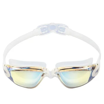 Novo Swiming Očala Moški ženske plavati Anti-fog UV Silikonska Vodotesna Strokovno Konkurenčno, plavanje Očala, Plavanje Bazen Očala