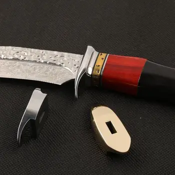 Nož Deli Medenina, Nerjaveče Jeklo Varovala nož, zaradi česar hardwares Nož DIY deli