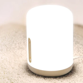 Ob postelji svetilko Xiaomi MiJia postelji svetilko 2 Ru EAC noč lahka Bluetooth glasovni nadzor WiFi svetilka barva prilagoditev