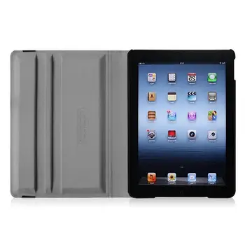 Ohišje za Apple iPad 2 3 4 Magnetni Samodejno Zbudi Spanje Flip Litchi PU Usnje Ohišje Pokrov S Pametnimi Stojalo, Nosilec za iPad 2/3/4