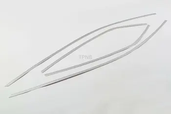 Okno avtomobila Center Steber Okrasni Svetel Trak za Toyota Camry 2018 8. XV70 iz Nerjavečega Jekla Styling Dodatki