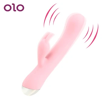 OLO Močan Rabbit Vibrator 10 frekvenca AV Palico, G-spot Massager Ženska Masturbacija Odraslih Izdelkov Sex Igrače za Ženske