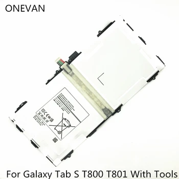 ONEVAN Originalna Nadomestna Baterija EB-BT800FBE Za Samsung T800 T801 T805 GALAXY Tab S 10.5 SM-T805C T807 7900mAh Z Orodji,