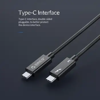 ORICO Strele 3 Kabel USB Tip C C 8K60Hz HD 5A PD100W Strele 3 Kabel Za Macbook Pro Tip C-Kabel Thunderbolt 3