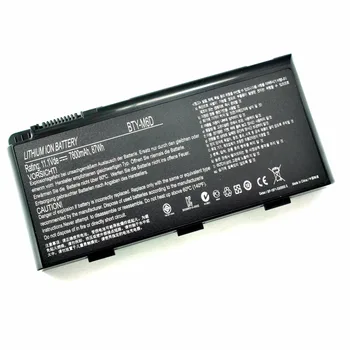 Original Baterija za GT660 GT660R GT670 GT780DX GT70 GT70PH GT780DXR GT783R GT685R BTY-M6D Laptop Baterije 11.1 v 7800mah