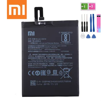 Originalne Nadomestne Baterije BM4E Za Xiaomi MI Pocophone F1 baterija Pristna Telefon Baterija 4000 mah