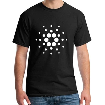 Osebno Cardano Blockchain Ada Darilo Cryptocurrency Ideja tshirt za moške Formalno Novost poletje moških tshirts black Tee vrhovi