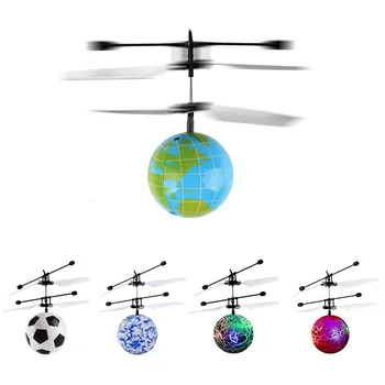 Otroci Mini IR Senzorjev RC Helikopter, Letalo, ki Plujejo pod Žogo Igrače vgrajena LED Lučka Otrok indukcijske helikopter, igrače, Darila za Rojstni dan