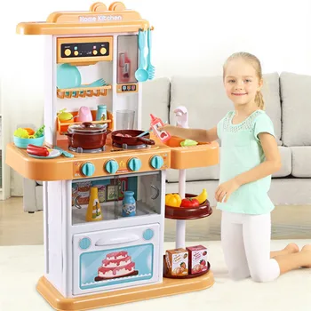 Otrok Smešno Klasičnih Pretvarjamo, Igrajo kuhinja igrače, ki posnemajo kuhar lahka Kuhinja COOK Sklopov ZABAVNA igra dekle darilo dekleta igrače miniatur
