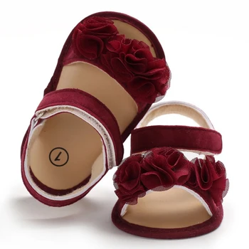Otroške Sandale Malčka Dekle Prewalkers Cvet Design Obutev Modni Baby Dekle Sandali Srčkan Baby Čevlji, Sandale Za Dekleta