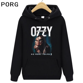 Ozzy Osbourne Sprint Center Moda Človek Letnik Hoodie Moških Punk Harajuku Dolg Rokav Plus Velikost Ulične Oblačila Puloverju