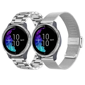 Očesa & Soild iz Nerjavečega Jekla Watchband za Huawei Watch GT Aktivno Čast Gledam Čarobno zapestnica za Xiaomi Huami Amazfit GTR 47mm
