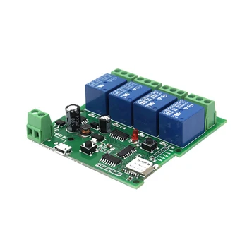 Pametni Daljinski upravljalnik Modula 4CH 10A Releji WIFI Brezžično Stikalo Smart Remote Control Stikalo za Brezžično povezavo Univerzalni Modul