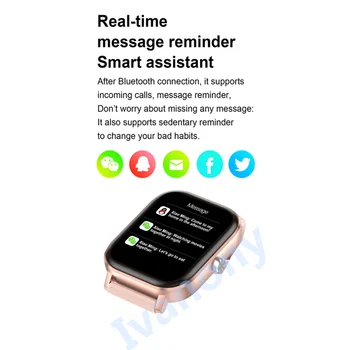 Pametno Gledati 2020 Smartwatch DTX Lite 420*485 Bluetooth Klic 1.75 palčni EKG PPG Lahko Prejeli/Bo Klic Daljinsko vodene Kamere Fitnes tracker