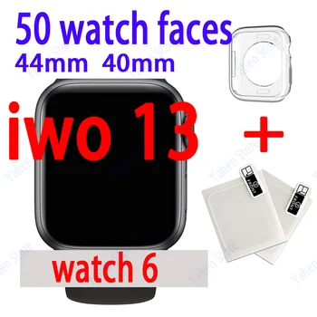 Pametno Gledati IWO 13 40 mm 44 Serije 6 Bluetooth Klic Srčni utrip, EKG Smartwatch iwo13 Za IOS Android PK iwo 12 pro w46 kf88 11