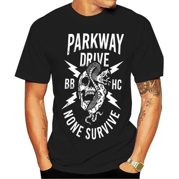 Parkway Drive Najstniških Mens T-Shirt Črna(3)