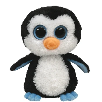 Pingvin waddles pliš, 25 cm Kapa Boo je, Ty 36904