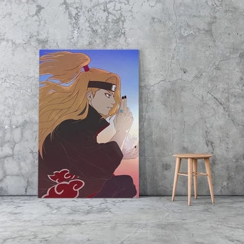 Platno Anime Deidara Akatsuki Naruto Slike Doma Dekoracijo Slike Plakat HD Natisne Wall Art Modular Dnevna Soba Ni Uokvirjena