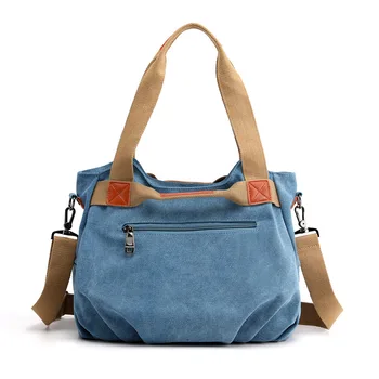 Platno torbice ženske modna ramo torbe, velike zmogljivosti, priložnostne ženski tote vrečke visoke kakovosti velike torbice potovanja