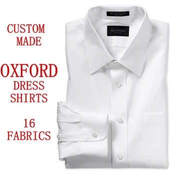 Po Meri Izdelana, Oxford Mens Obleko Srajce Francoski Hlačnice,Dogovorili Tanka Linija, Dolg Rokav, Bombaž Slim Fit Oxford Moških Obleko Rokavi Moški