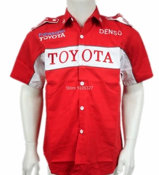 Poletje moda Toyota majica vezene kratek rokav oblačila, modna oblačila za prosti čas