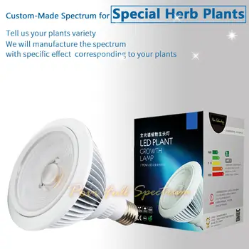 POVI Celoten Spekter LED Grow Light E27 PAR38 Vrt Svetilke AC85~265V LED Hydroponics Svetilke Za Cvetje in Rastline